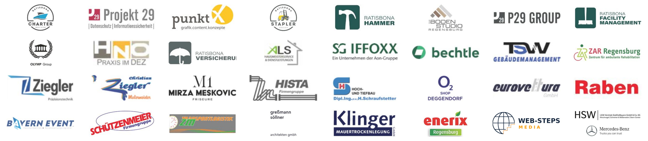 32 Partner und Sponsoren des SV Fortuna Regensburg